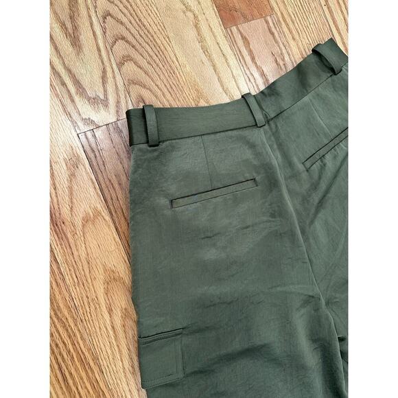 Madewell Satin Wide Leg Cargo Pants - Picture 5 of 7